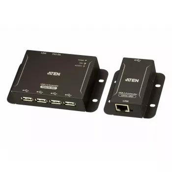 ATEN 4-Port USB 2.0 CAT 5 Extender (bis zu 50 m)