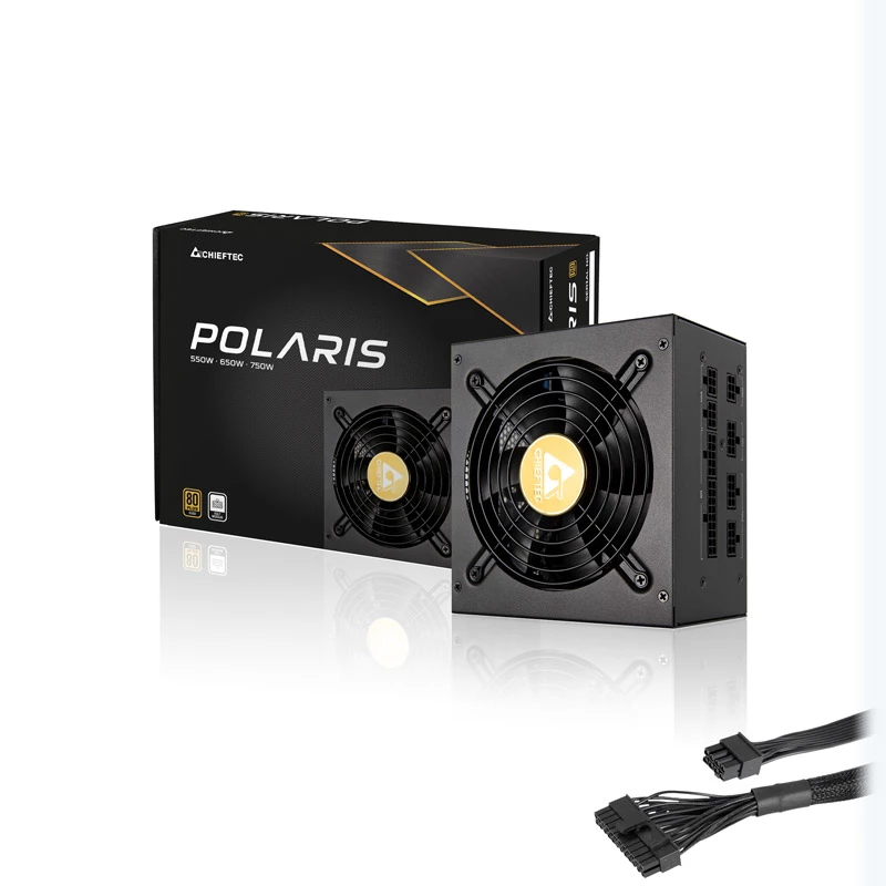Chieftec Polaris Netzteil 750 W 20+4 Pin ATX PS/2 Schwarz