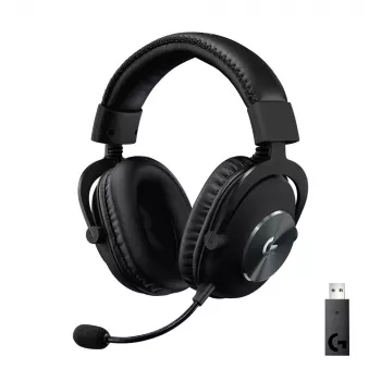 LOGITECH Pro X Wireless Lightspeed Gaming Headset Schwarz