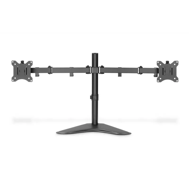 DIGITUS Universal Dual Monitor Stand 17–32 Zoll 2x 8 kg (max.) Schwarz