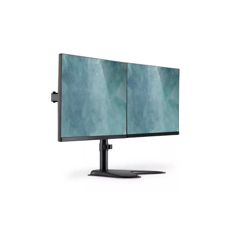 DIGITUS Universal Dual Monitor Stand 17–32 Zoll 2x 8 kg (max.) Schwarz