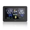 Batteriebetriebene Wetterstation Hama Premium Black 00186380