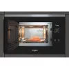 Einbau-Grill-Mikrowelle WHIRLPOOL WMF201G, 800 W, 20 L, Edelstahl/Schwarz