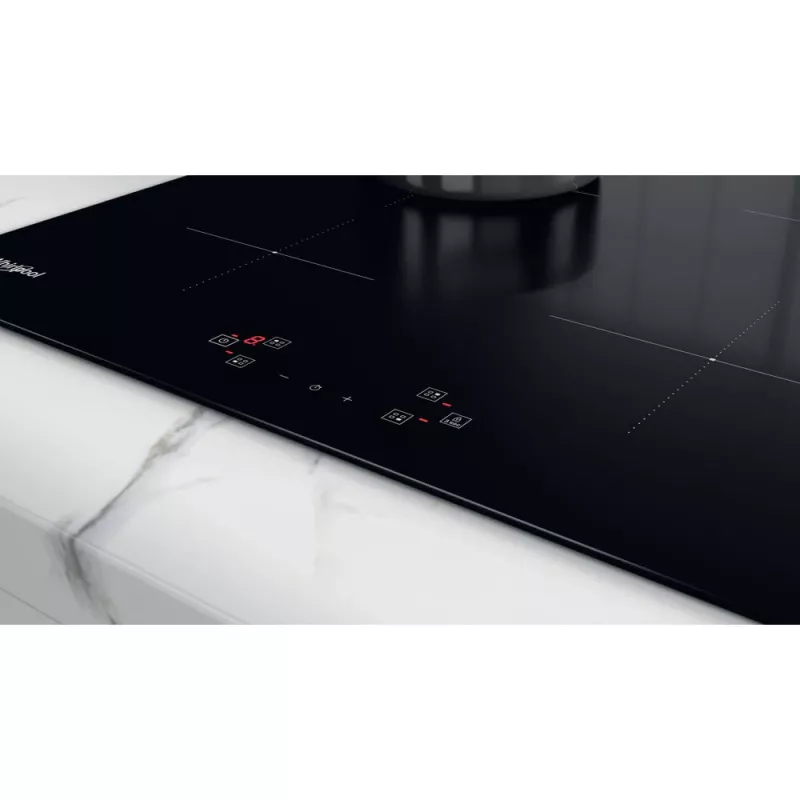 Whirlpool WS Q4860 NE Schwarz Einbau 60 cm Induktionskochfeld 4 Kochzone(n)