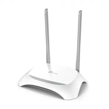TP-Link TL-WR850N WLAN-Router Fast Ethernet Single-Band (2,4 GHz) Grau, Weiß