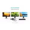 i-tec Metall USB-C Ergonomische 4K 3x Display Dockingstation + Power Delivery 85 W