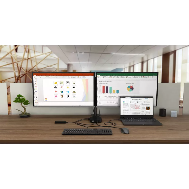i-tec USB-C Dual Display Docking Station mit Power Delivery 100 W