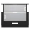 Gorenje TH60E3B Dunstabzugshaube Unterbau (Ausziehbar) Schwarz 350 m³/h
