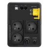 APC Back-UPS BX750MI-FR Line-Interactive-USV 750 VA 410 W, AVR, 230 V, 3 französische Steckdosen, USB, schwarz