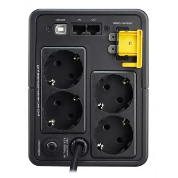 APC Back-UPS, 950 VA, Tower, 230 V, 4x CEE 7/7 Schuko-Steckdosen, AVR