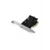 ICY BOX IB-PCI1901-C32 PCIe-3.0-x4-Controllerkarte, 1x USB-C 3.2 Gen 2x2, schwarz