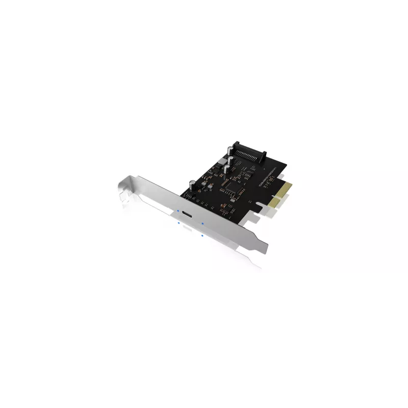 ICY BOX IB-PCI1901-C32 PCIe-3.0-x4-Controllerkarte, 1x USB-C 3.2 Gen 2x2, schwarz