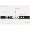 Vertiv Liebert EDGE-1000IRM1U Line-Interactive-USV 1000 VA 900 W 230 V, 1U-Rackmontage, 6x IEC C13, schwarz