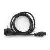 Netzkabel GEMBIRD PC-186-ML12-1M — 1 m, CEE7/7 (Stecker) auf C5-Kupplung, schwarz
