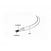 Netzkabel GEMBIRD PC-186-ML12-1M — 1 m, CEE7/7 (Stecker) auf C5-Kupplung, schwarz