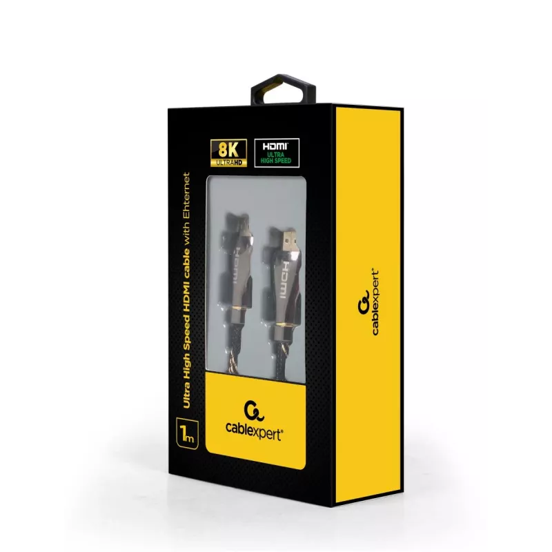 HDMI-Kabel Gembird CCBP-HDMI8K-1M — 1 m, HDMI Typ A auf A, HDMI 2.1, 48 Gbit/s, schwarz