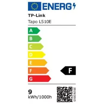 TP-Link Tapo Smart Wi-Fi Light Bulb, Dimmable
