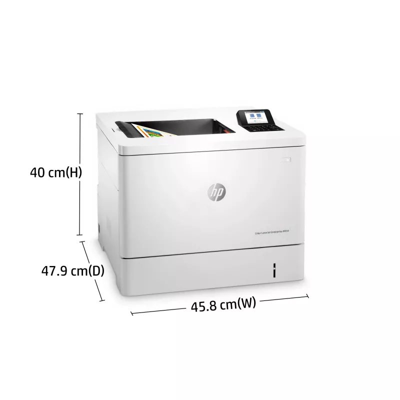 HP Color LaserJet Enterprise M554dn Drucker, Laser, Farbe, 1200 x 1200 DPI, A4, 33 ppm, Duplexdruck
