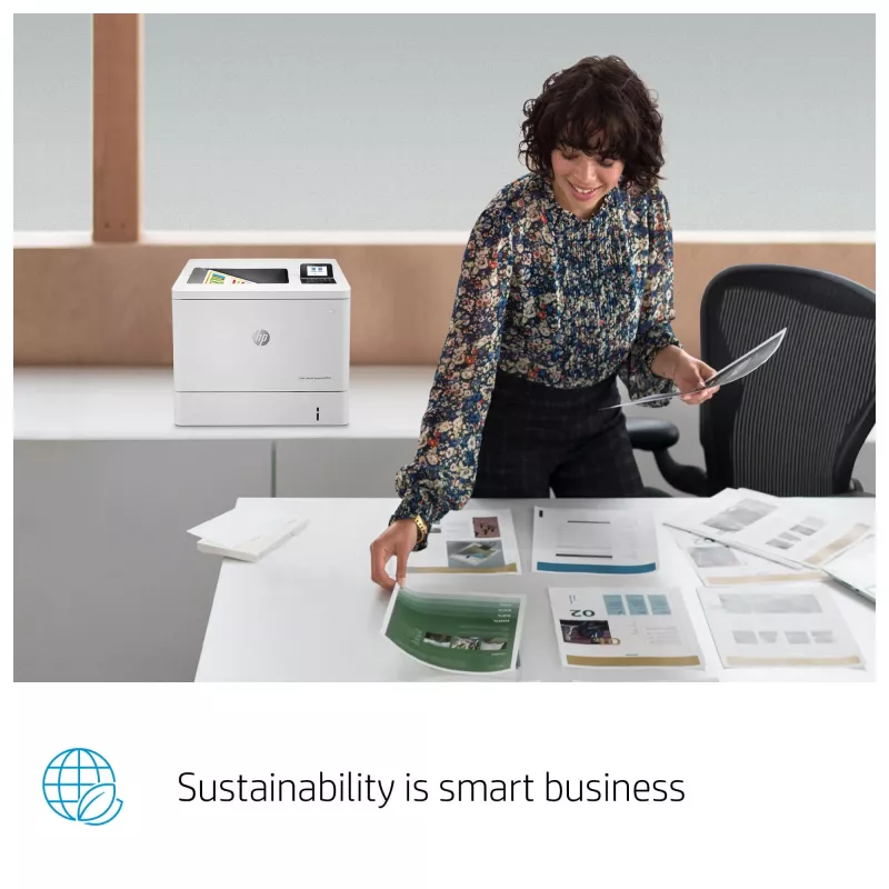 HP Color LaserJet Enterprise M554dn Drucker, Laser, Farbe, 1200 x 1200 DPI, A4, 33 ppm, Duplexdruck