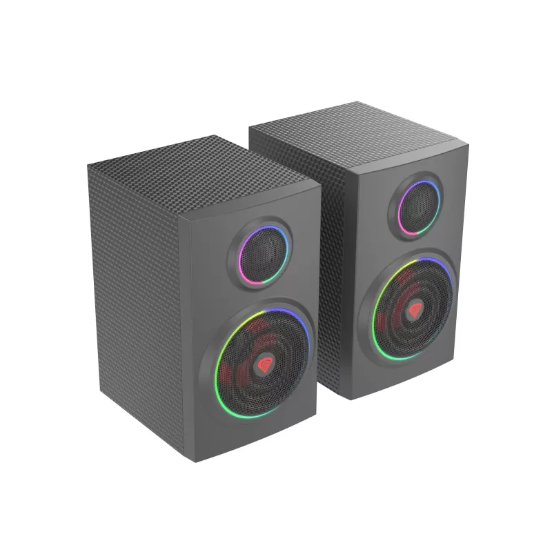 GENESIS Helium 300 BT Lautsprecherset 24 W PC/Laptop Schwarz 2.0 Kanäle 2-Wege Bluetooth
