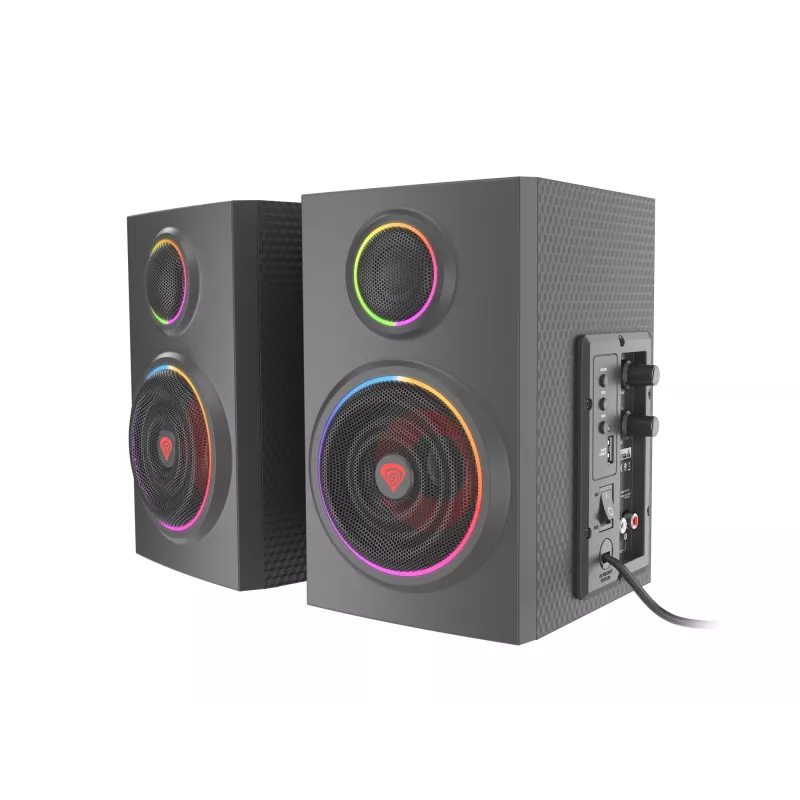GENESIS Helium 300 BT Lautsprecherset 24 W PC/Laptop Schwarz 2.0 Kanäle 2-Wege Bluetooth