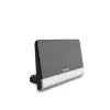 Philips Digital-TV-Antenne SDV6222/12, Schwarz, Silber, 48 dBi, FM, UHF, VHF, 1.8 m, 210 x 100 x 140 mm, Koax