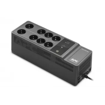 APC Back-UPS 650VA 230V 1 USB charging port - (Offline-) USV uninterruptible Netzteil (UPS) Standby (Offline) 0.65 kVA 400 W 8 AC outlet(s)