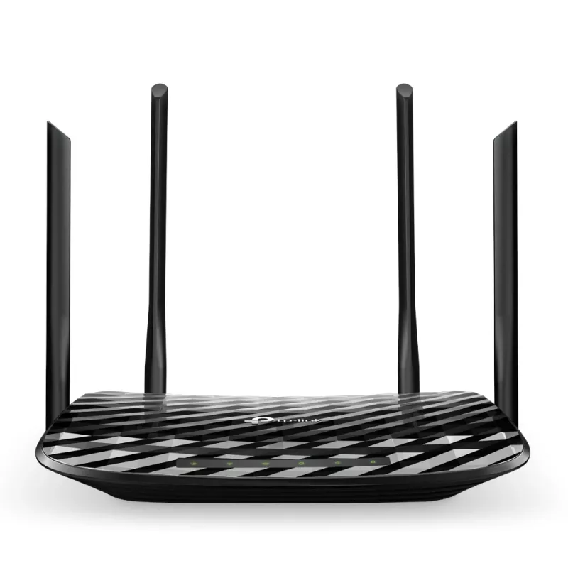 TP-Link AC1200 Wireless Router Gigabit Ethernet Dualband (2,4 GHz / 5 GHz) Schwarz