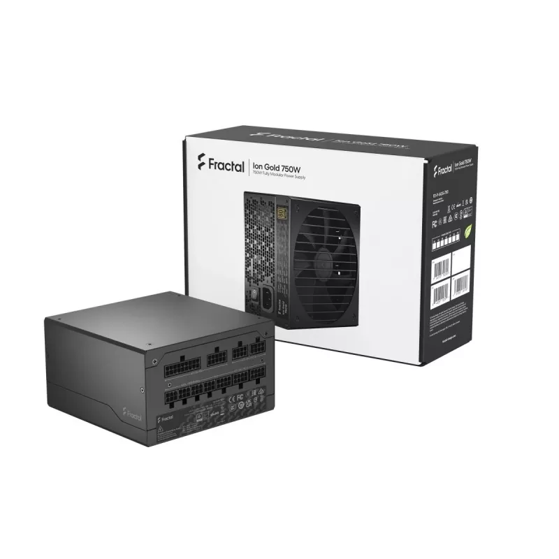 Fractal Design Ion+ 750W Gold Netzteil 24-pin ATX ATX Schwarz