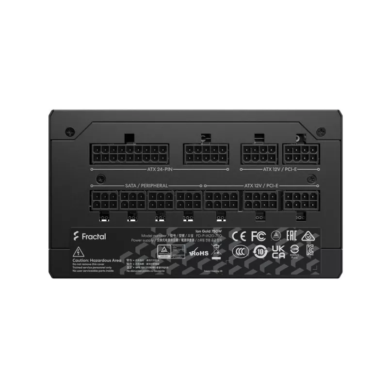 Fractal Design Ion+ 750W Gold Netzteil 24-pin ATX ATX Schwarz