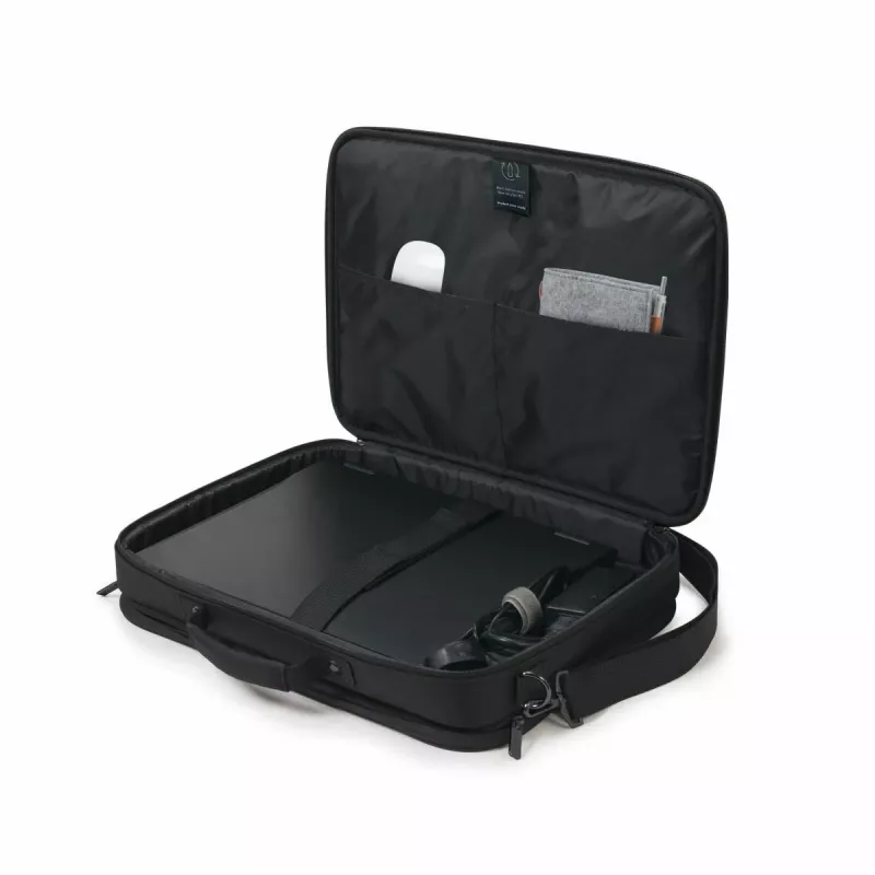 DICOTA Eco Multi Plus Base – Notebooktasche 14-15.6 inch – Schwarz / 300d RPET Polyester