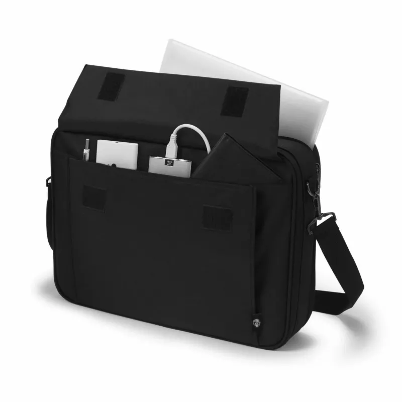 DICOTA Eco Multi Plus Base – Notebooktasche 14-15.6 inch – Schwarz / 300d RPET Polyester
