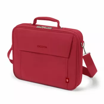 DICOTA Eco Multi Base - 14-15,6 Zoll Notebook-Tasche - Rot / 300d Rpet Polyester