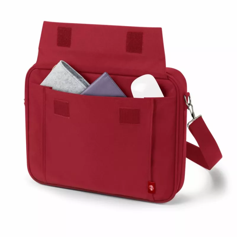 DICOTA Eco Multi Base - 14-15,6 Zoll Notebook-Tasche - Rot / 300d Rpet Polyester