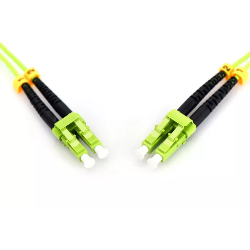 DIGITUS DK-2533-03/3 LWL-Patchkabel, LC auf LC Multimode OM3 50/125 µm, Duplex, 3 m