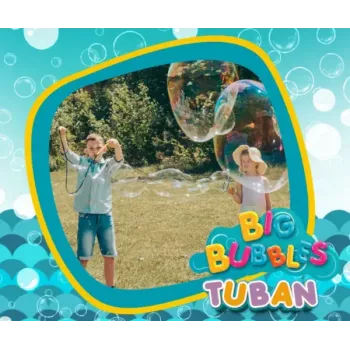 Seifenblasen-Set Tuban MEGA SET FOR BIG BUBBLES Empfohlenes Alter 3 Jahre