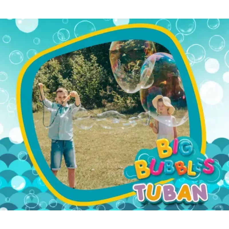 Seifenblasen-Set Tuban MEGA SET FOR BIG BUBBLES Empfohlenes Alter 3 Jahre