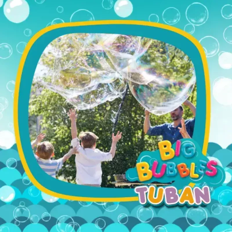 Seifenblasen-Set Tuban MEGA SET FOR BIG BUBBLES Empfohlenes Alter 3 Jahre