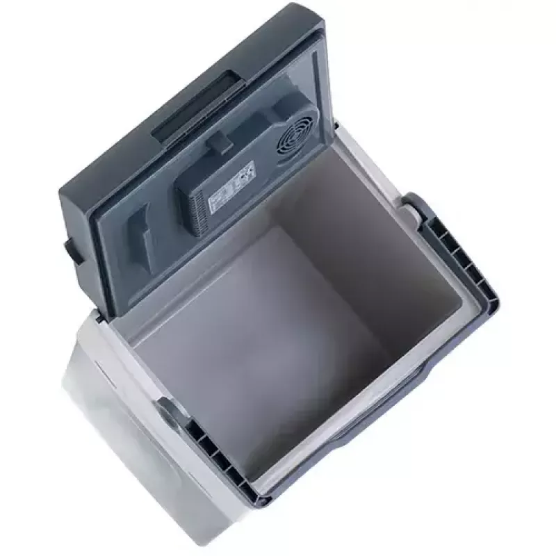 Adler AD 8078 tragbare elektrische Kühlbox, 28 l, Grau/Weiß