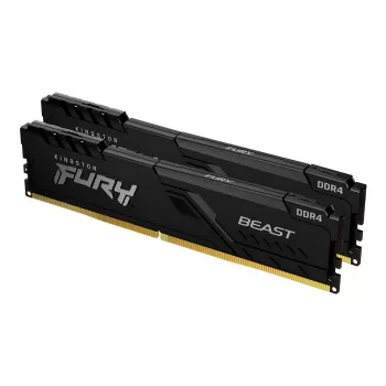Kingston Technology FURY Beast 16GB 3200MT/s DDR4 CL16 DIMM (Kit of 2) Schwarz