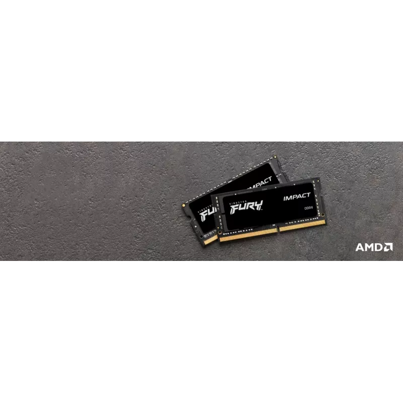Kingston Technology FURY 16GB 3200MT/s DDR4 CL20 SODIMM (Kit of 2) Impact
