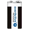 everActive EV6LR61-PRO 9V Alkaline-Batterie 6LR61, 650 mAh, 1 Stück im Blister