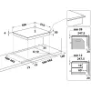 Whirlpool WS S4060 BF Schwarz Einbau-Induktionskochfeld 60 cm 4 Zonen