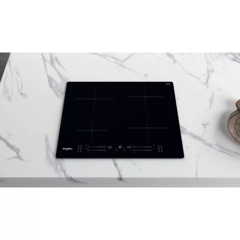 Whirlpool WS S4060 BF Schwarz Einbau-Induktionskochfeld 60 cm 4 Zonen