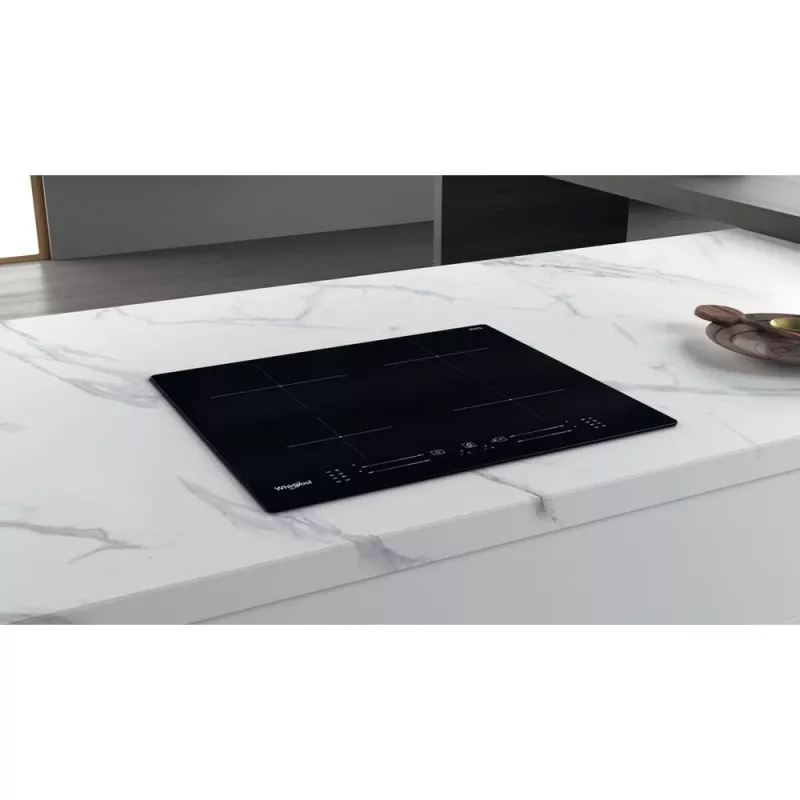 Whirlpool WS S4060 BF Schwarz Einbau-Induktionskochfeld 60 cm 4 Zonen