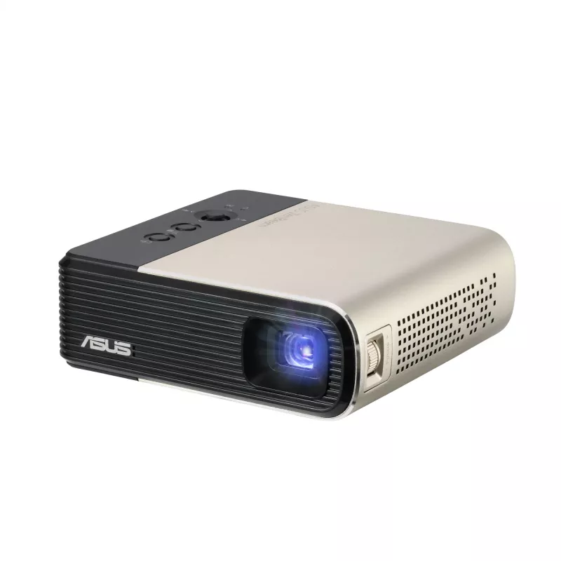 ASUS ZenBeam E2 Standard Throw Projektor 300 ANSI Lumen DLP WVGA (854x480) Schwarz, Gold