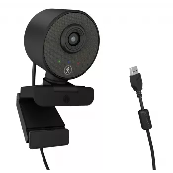 ICY BOX IB-CAM501-HD Webcam 1920 x 1080 Pixel USB 2.0 Schwarz