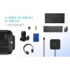 i-tec USB-C HDMI DP Docking Station mit Power Delivery 100 W + Universal-Ladegerät 100 W