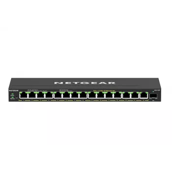 NETGEAR GS316EP-100PES Netzwerk-Switch Managed Gigabit Ethernet (10/100/1000) Power over Ethernet (PoE) Schwarz