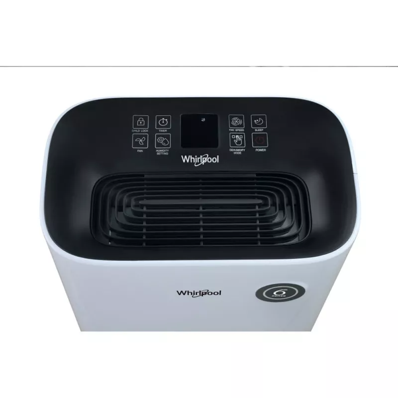 Luftentfeuchter Whirlpool DE20W5252 6,5 l 44 dB 420 W Schwarz Weiß
